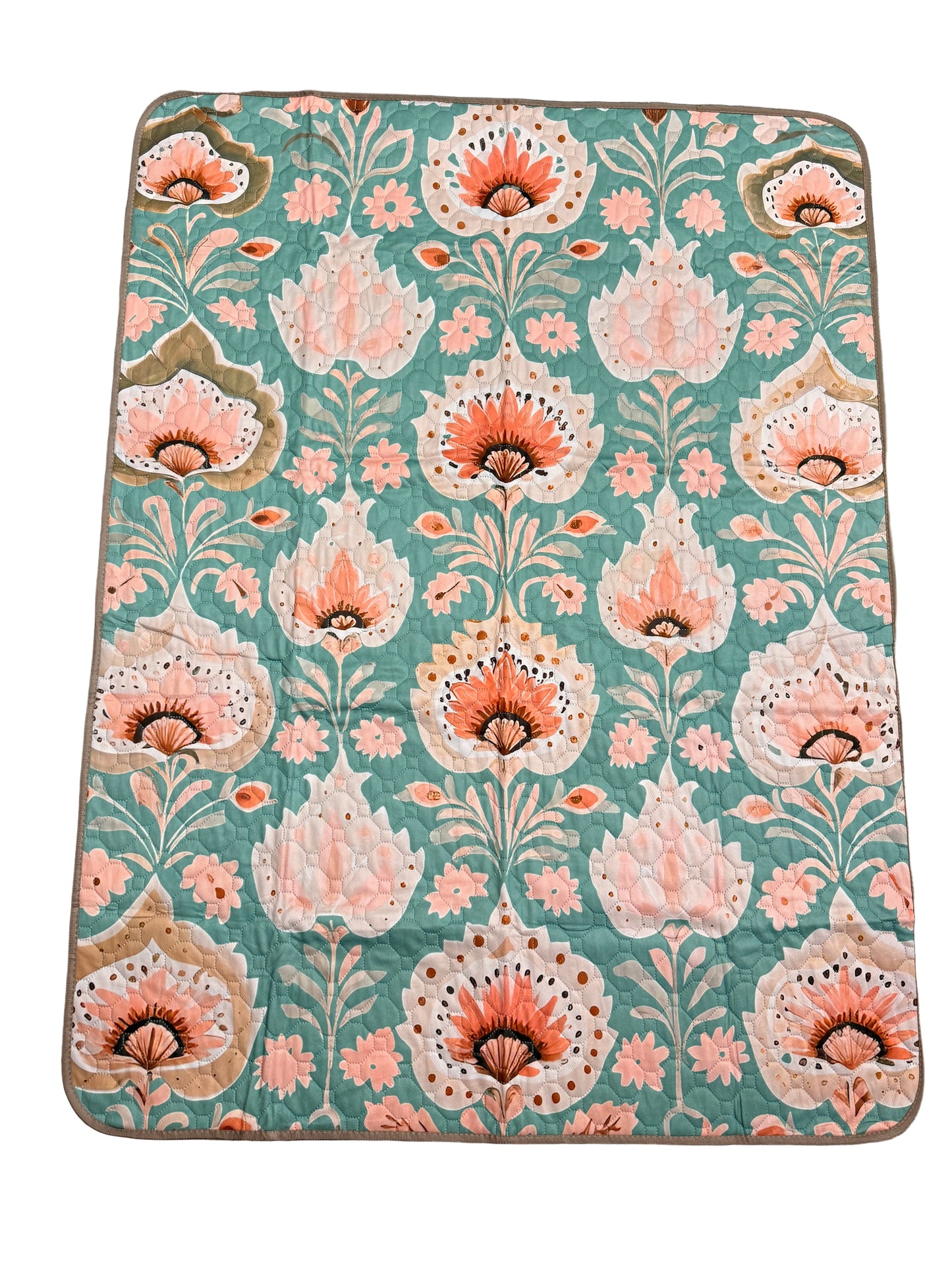 Aristo Mats LuxeGuard Teal Lilly 2Pc Mat 36"x48"
